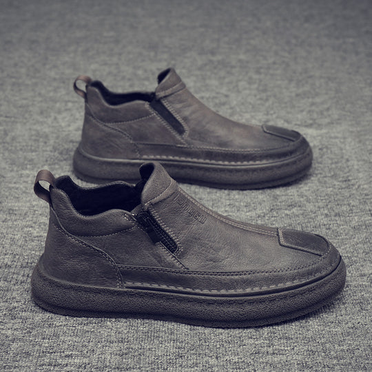 Herren Komfortable und stylische Stiefel mit Reißverschluss R&B