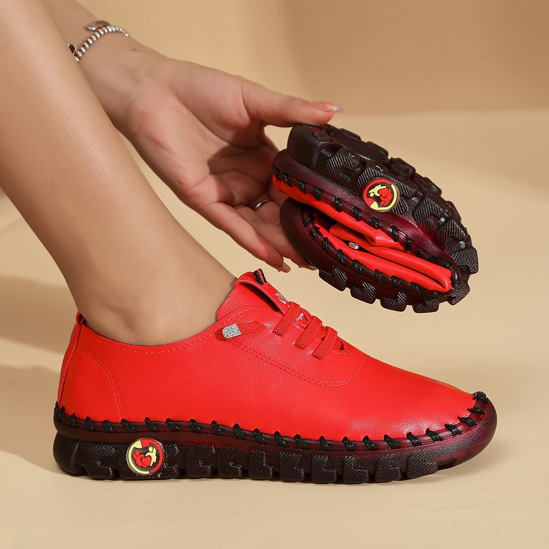 Damen Casual Schnürschuhe mit flexiblem Fußbett R&B