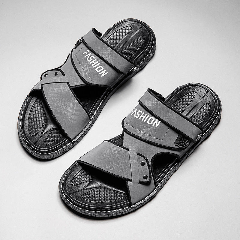 Damen Sportliche Badesandalen mit ergonomischem Klettverschluss und rutschfester Sohle R&B
