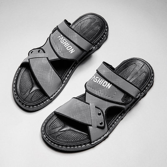 Damen Sportliche Badesandalen mit ergonomischem Klettverschluss und rutschfester Sohle R&B