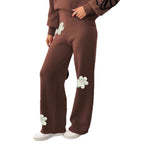 Damen Weite Strickhose R&B