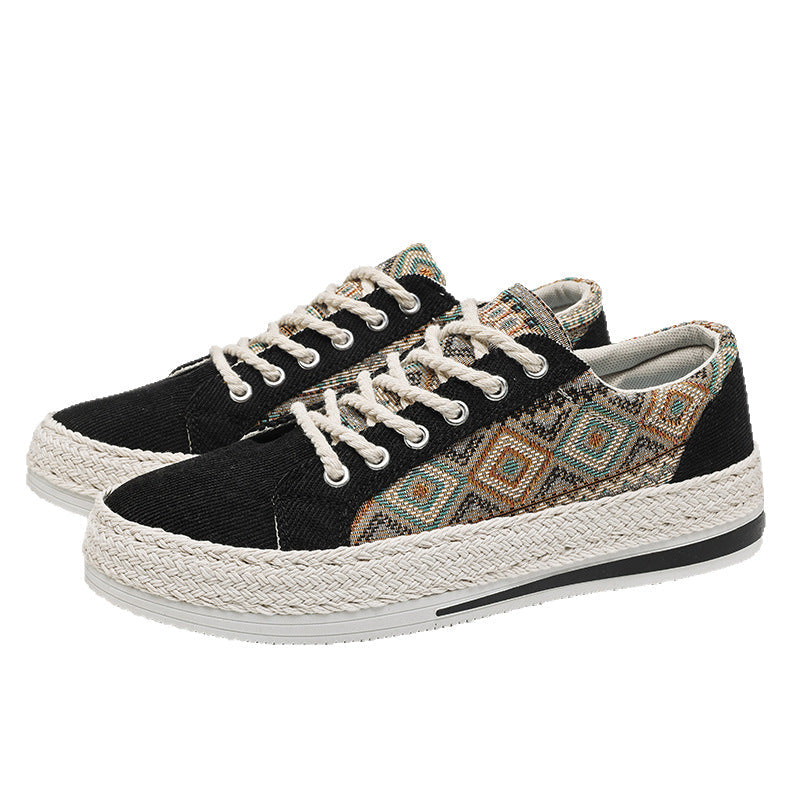 Damen modische Sneakers mit Riemensohle von R&B