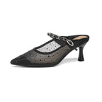 Damen Elegante Slingback-Pumps mit modischen Applikationen R&B
