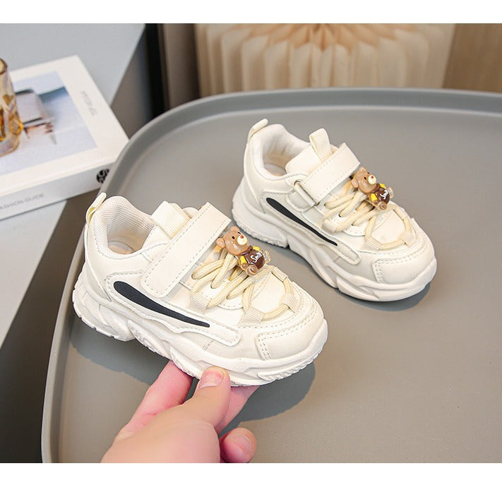 Damen Sportliche Sneaker mit niedlichen Figuren