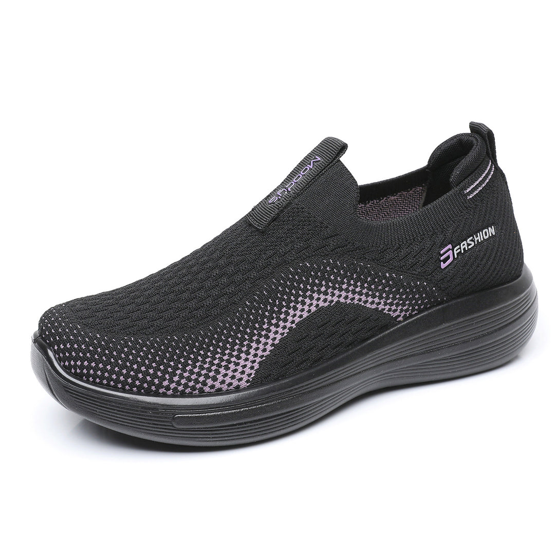 Damen Bequeme Slip-On Sneakers mit flexiblem Komfortdesign R&B