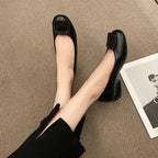 Damen Ballerinas mit modischem Schnallen-Design