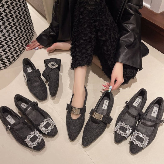 Damen mary jane Schuhe R&B