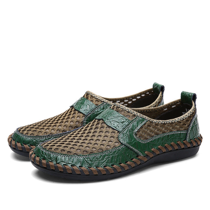 Damen Atmungsaktive Freizeit-Schuhe mit elastischem Riemen und rutschfester Sohle