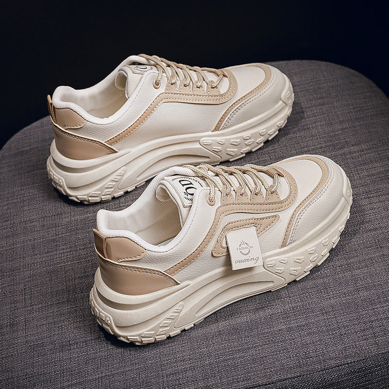 Damen Sportliche Sneaker mit stabiler Laufsohle und atmungsaktiver Oberflächenstruktur R&B