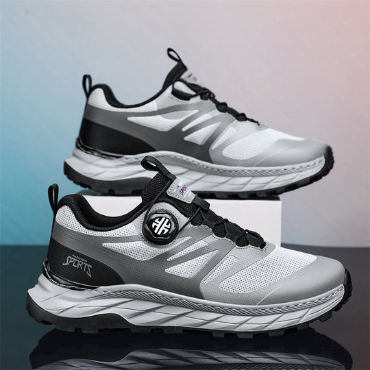 Damen Sportliche leichte Trailrunning-Schuhe mit rutschfester Sohle und atmungsaktivem Obermaterial R&B