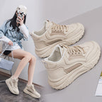 Damen Hochwertige Chunky Sneakers mit stabiler Sohle und atmungsaktiver Konstruktion R&B