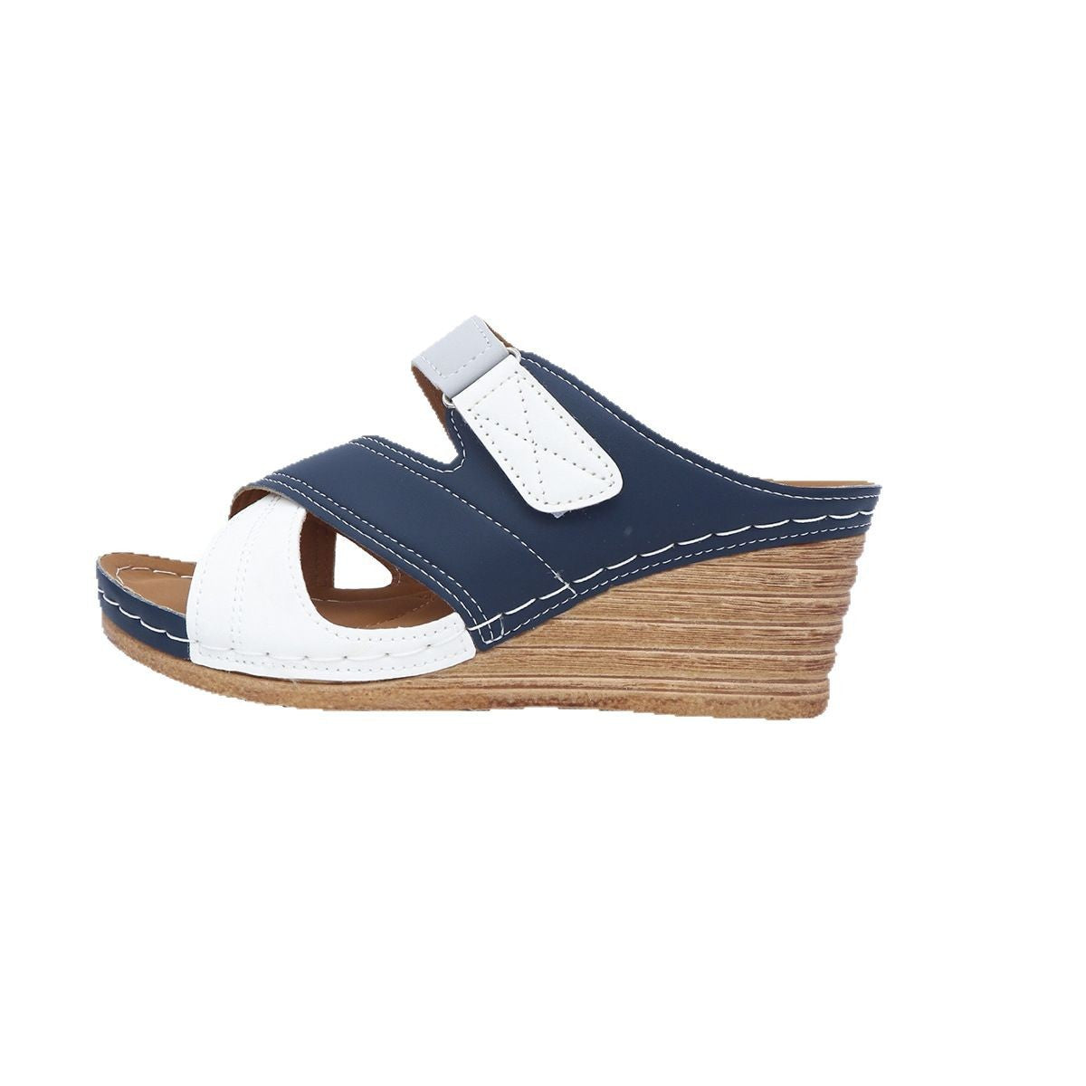 Damen Bequeme Sandalen mit verstellbaren Riemen und ergonomischer Fußbettung R&B