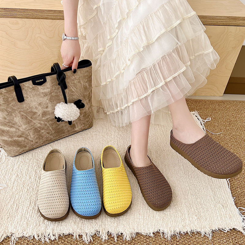 Damen Komfortable und stilvolle Clogs aus weichem Material