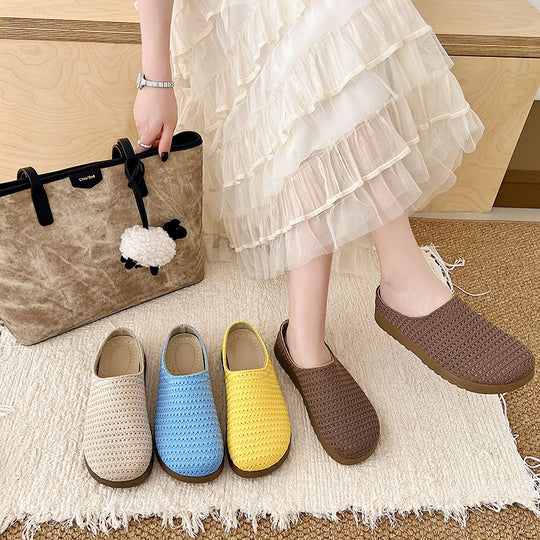 Damen Komfortable und stilvolle Clogs aus weichem Material R&B