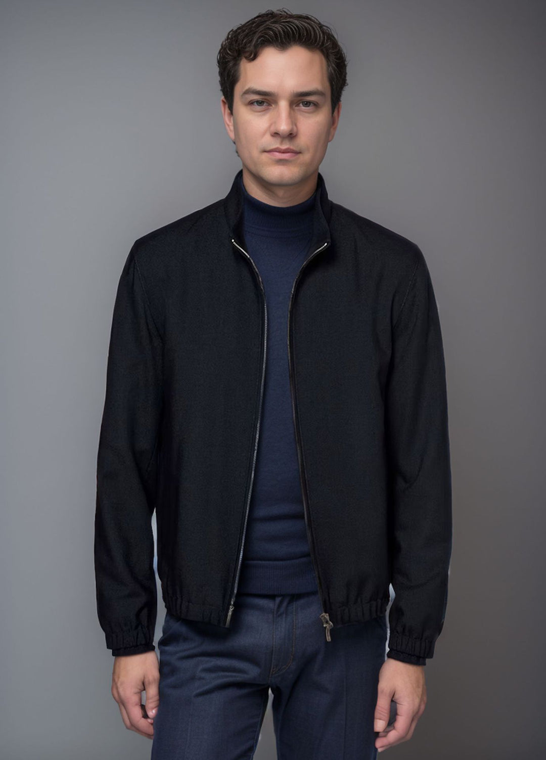 Herren sportliche Windjacke R&B