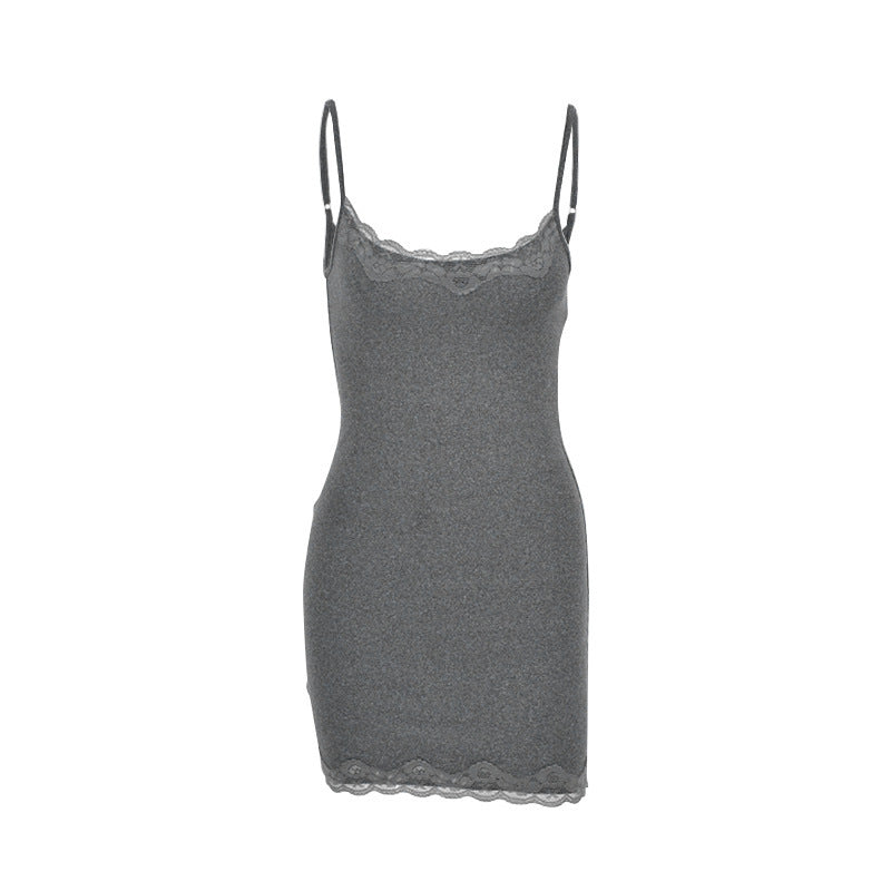 Damen Spitzen Unterkleid R&B