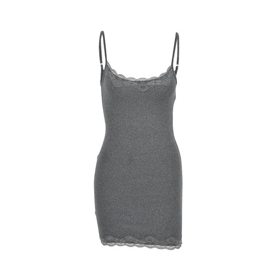 Damen Spitzen Unterkleid R&B