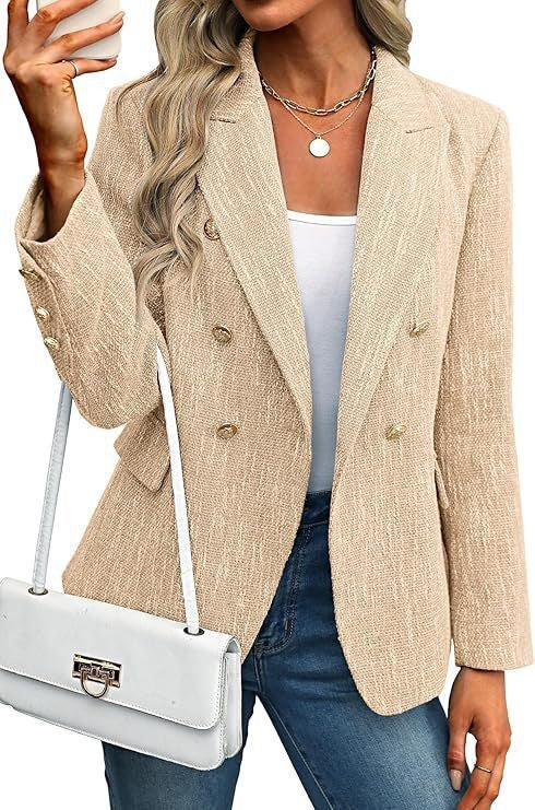 R&B | Stilvoller Zweireihiger Blazer