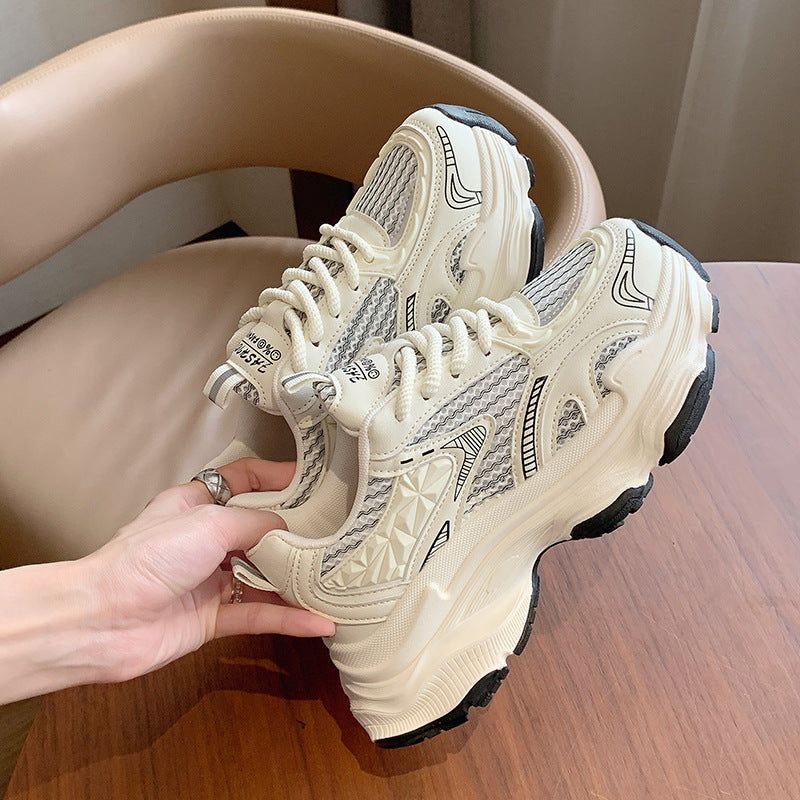 Damen Sportliche Lauf-Sneaker mit atmungsaktiven Mesh-Elementen und komfortabler Dämpfung R&B