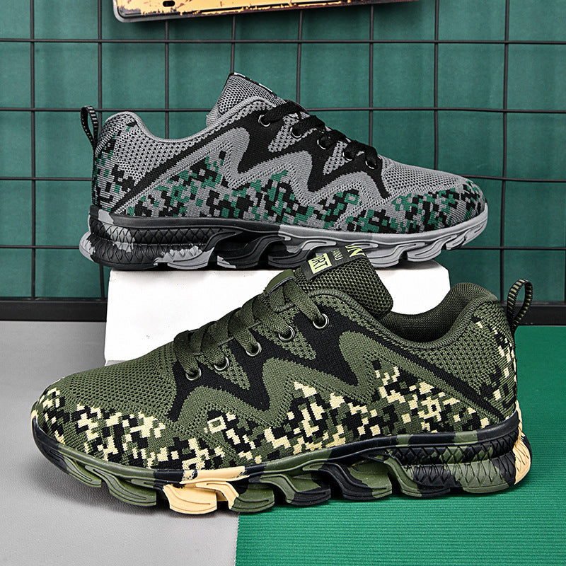 Damen Sportliche Sneaker mit atmungsaktivem Mesh-Obermaterial und stabiler Sohle