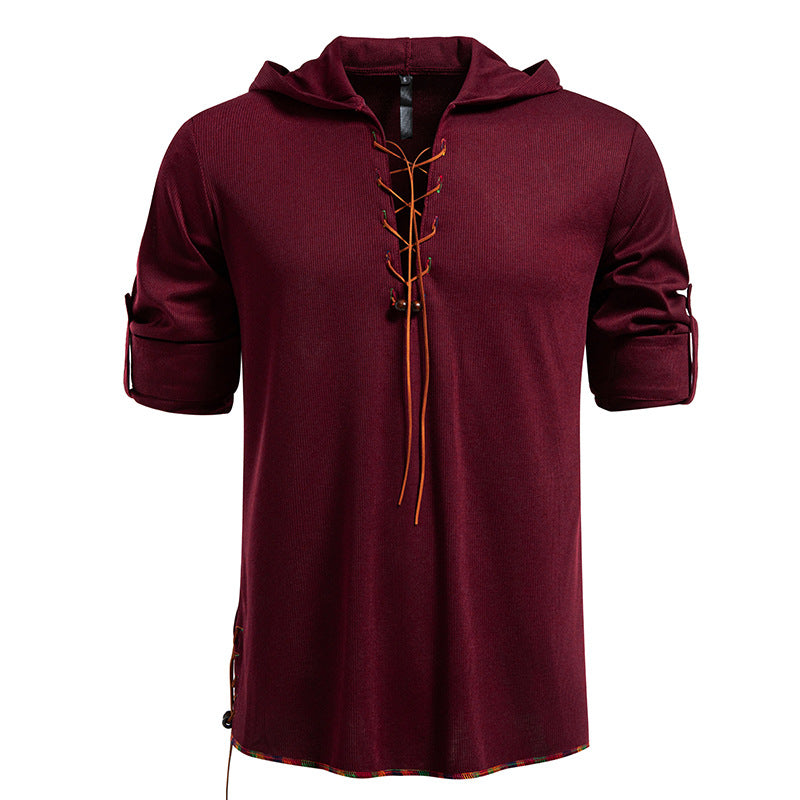Damen Kapuzenpullover mit einzigartigem Kordelzug und lässigem Schnitt R&B