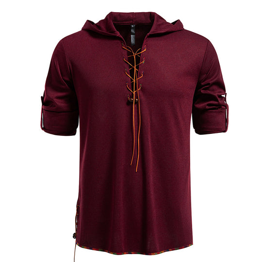 Damen Kapuzenpullover mit einzigartigem Kordelzug und lässigem Schnitt R&B