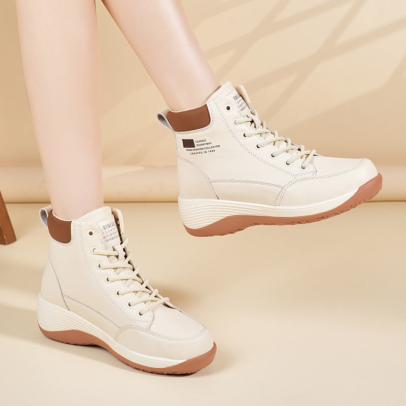Damen Modische High-Top Sneakers R&B