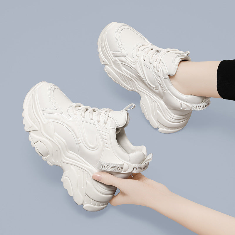 Damen Sportliche Chunky Sneaker mit ergonomischer Dämpfung und rutschfester Sohle R&B