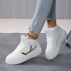 Damen Hohe Sneaker mit warmem Futter und rutschfester Sohle