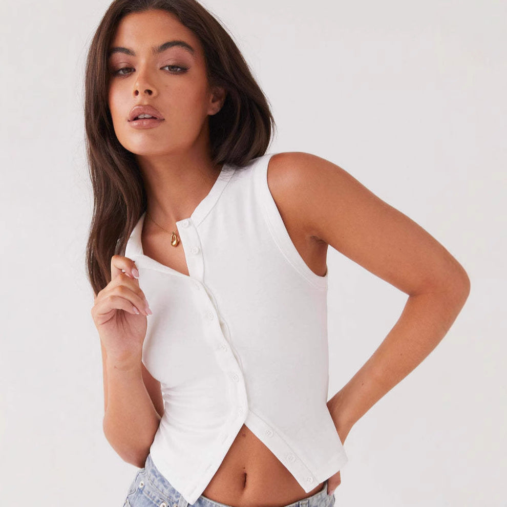 Damen tailliertes Schlafoberteil R&B