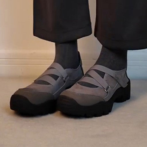 Damen Sportliche Freizeitschuhe mit flexibler Sohle und modischen Riemen R&B
