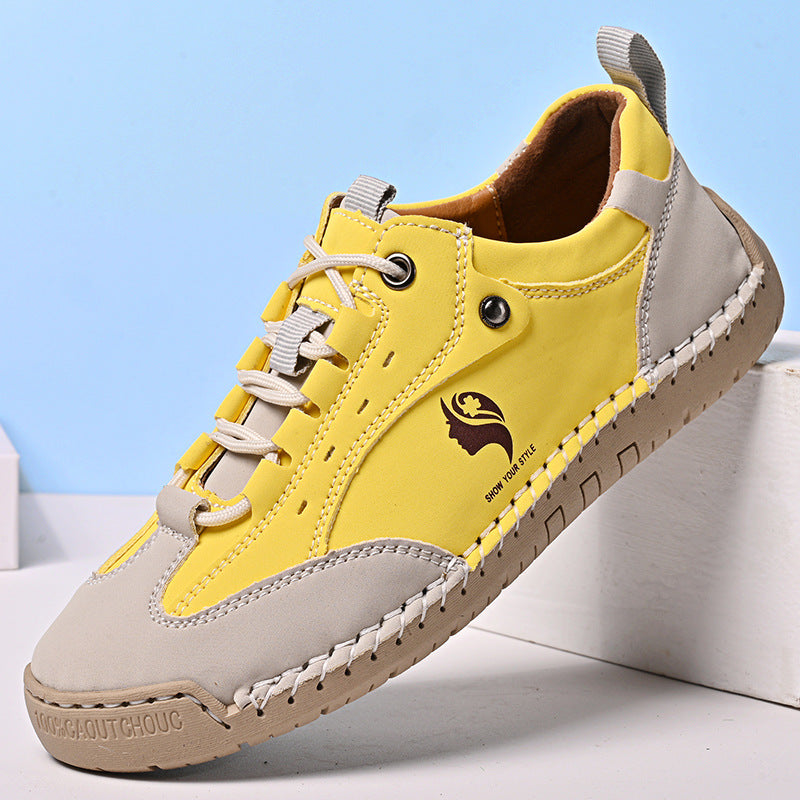 Damen Sportlich-elegante Sneaker mit atmungsaktiver Struktur R&B