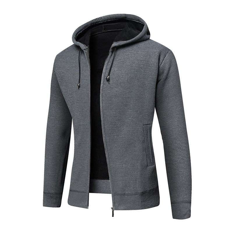 Herren gefütterte Kapuzenjacke mit hohem Komfort und cleverem Design R&B