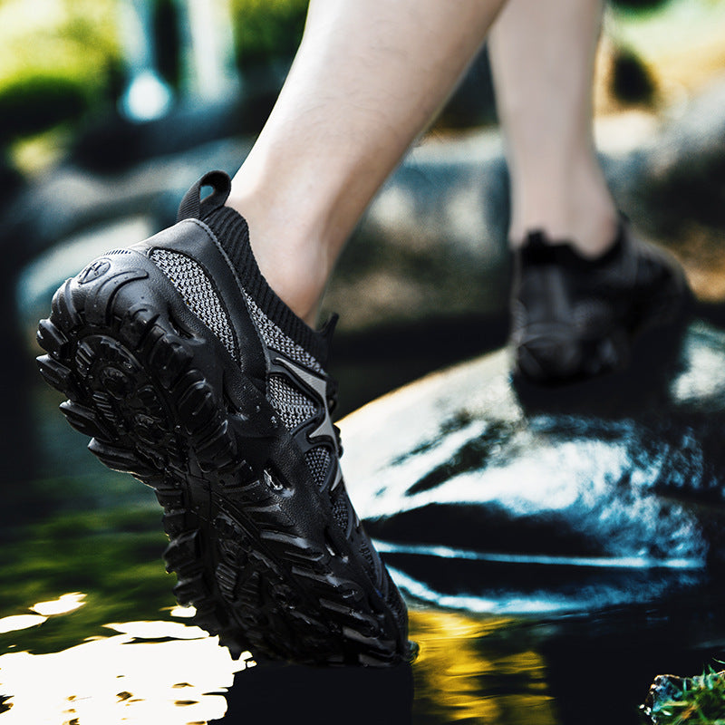 Damen Multifunktionale Freizeitsneaker mit atmungsaktivem Obermaterial und elastischer Schnürung