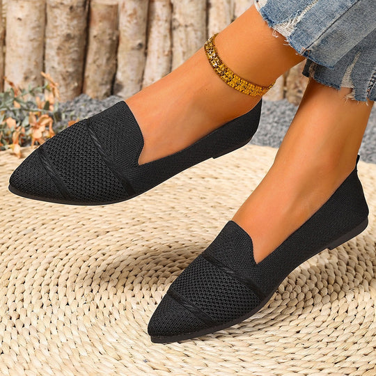 Damen Modische Halbschuhe mit atmungsaktiver Webstruktur und flexiblem Fußbett R&B