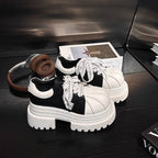 Damen Chunky Schuhe mit auffälligem Profil und robustem Obermaterial