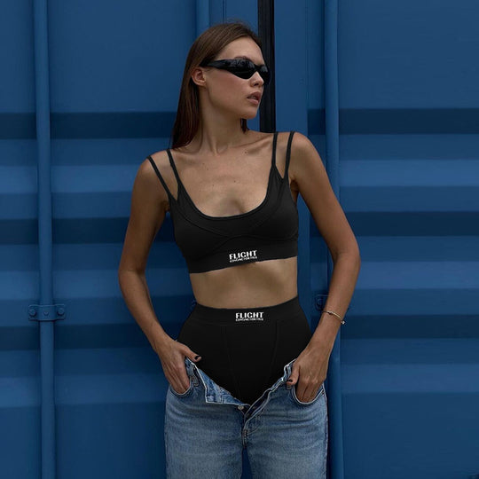 Damen Sportliches Unterwäsche-Set mit komfortablem Stretch und atmungsaktivem Material R&B
