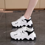 Damen Sportliche Sneaker mit dämpfender Sohle und robustem Profil R&B