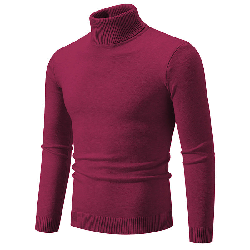Herren Rollkragenpullover aus hochwertiger Baumwolle mit angenehmem Tragegefühl R&B