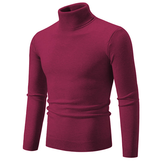 Herren Rollkragenpullover aus hochwertiger Baumwolle mit angenehmem Tragegefühl R&B