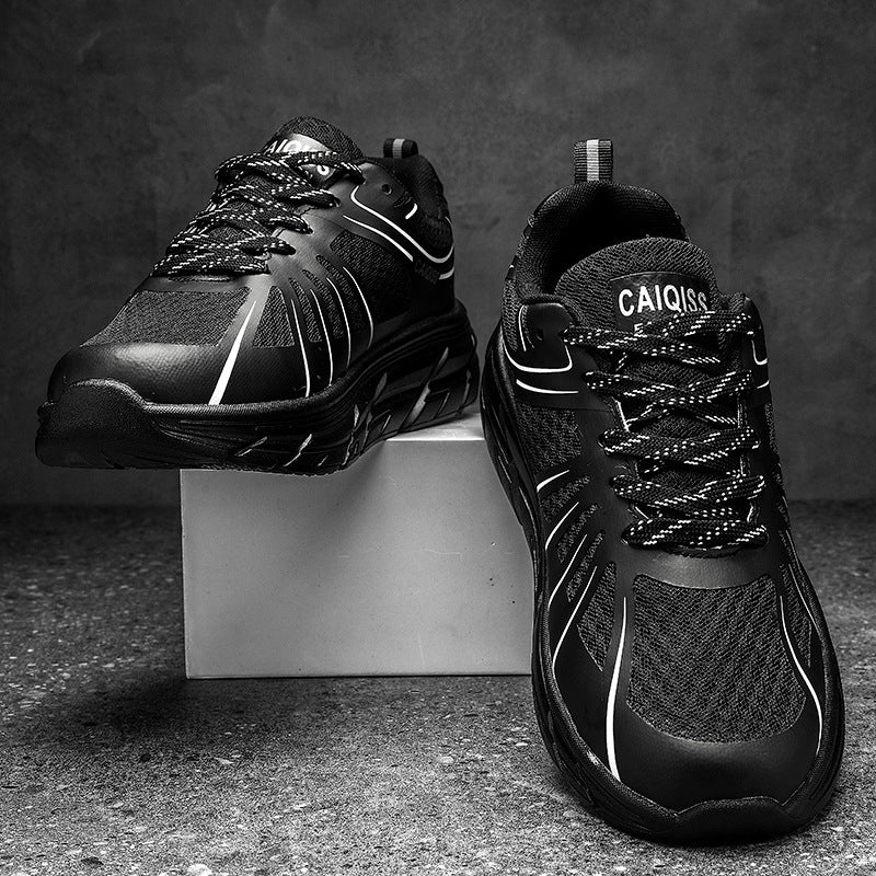 Damen Sportliche Laufschuhe mit atmungsaktiver Mesh-Oberfläche und dämpfender Sohle R&B