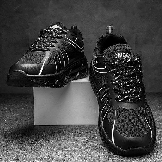 Damen Sportliche Laufschuhe mit atmungsaktiver Mesh-Oberfläche und dämpfender Sohle R&B