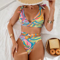 Damen Hochgeschnittener Triangel-Bikini R&B