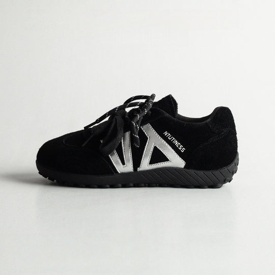 Damen Lauf Sneakers mit Sportlichem Design und Hochwertigem Wildleder R&B