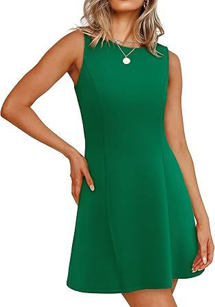 Damen ärmelloses A-Linien Kleid mit zeitlosem Schnitt R&B