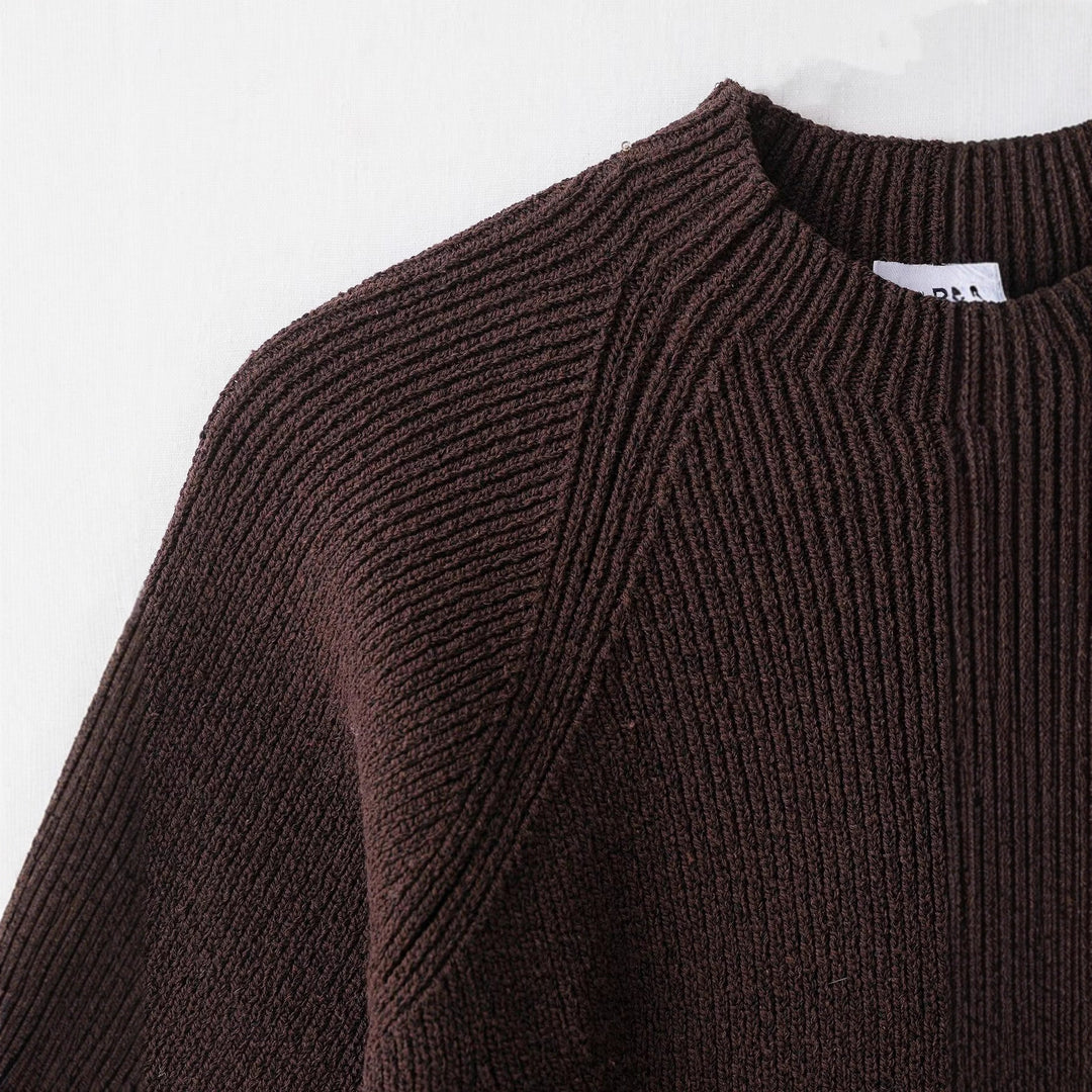 Damen stylisches Strickoberteil R&B