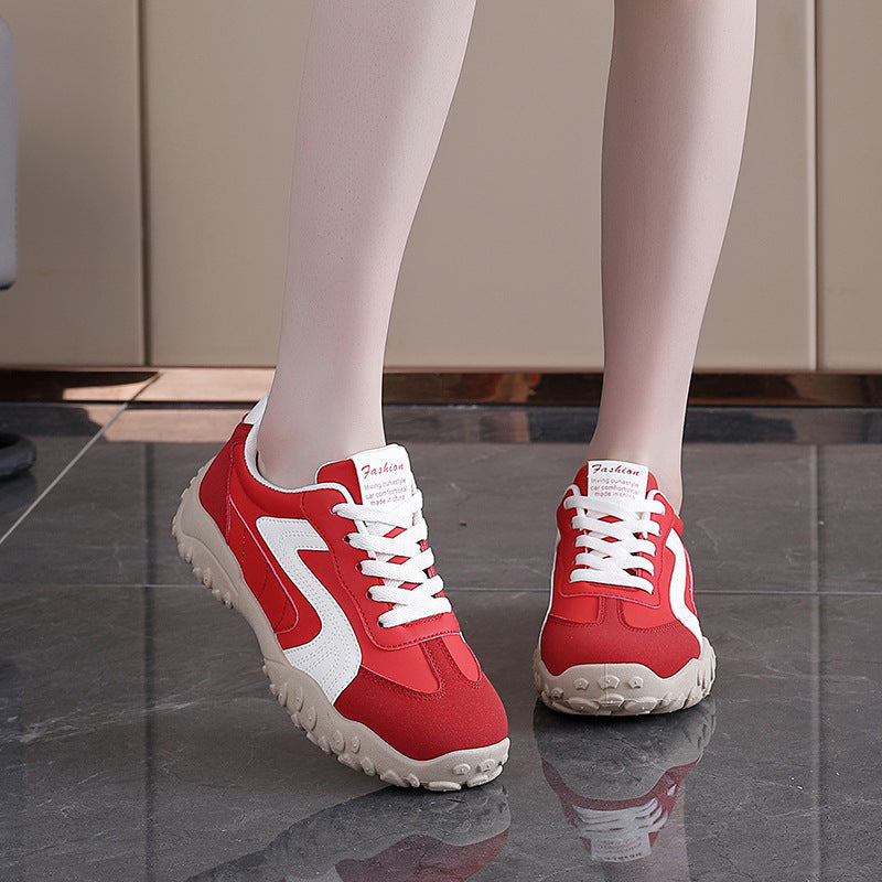 Damen Sportliche Sneaker mit rutschfester Gummisohle und atmungsaktivem Obermaterial R&B