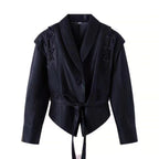 Damen Bikerjacke aus Kunstleder R&B