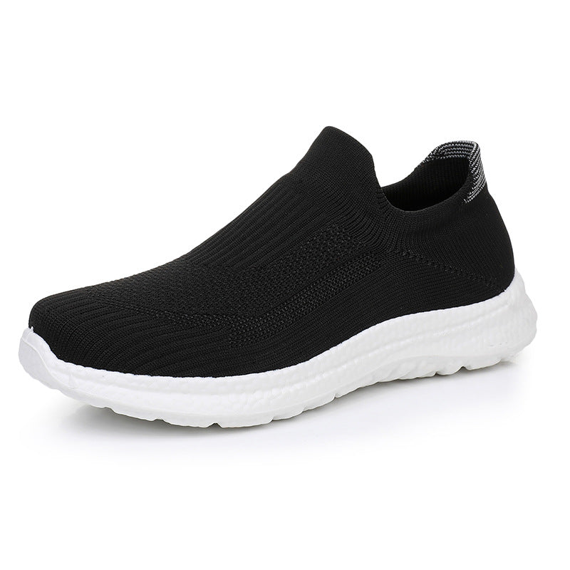 Damen Sportliche Slip-On Sneakers mit atmungsaktivem Obermaterial und weichem Fußbett R&B