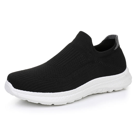 Damen Sportliche Slip-On Sneakers mit atmungsaktivem Obermaterial und weichem Fußbett R&B
